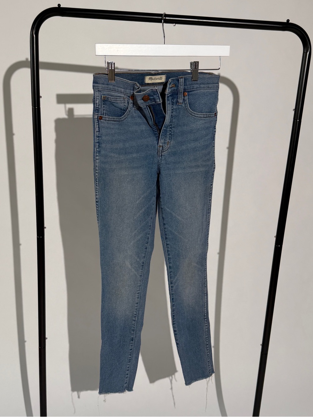 Madewell skinny high rise jeans size 25